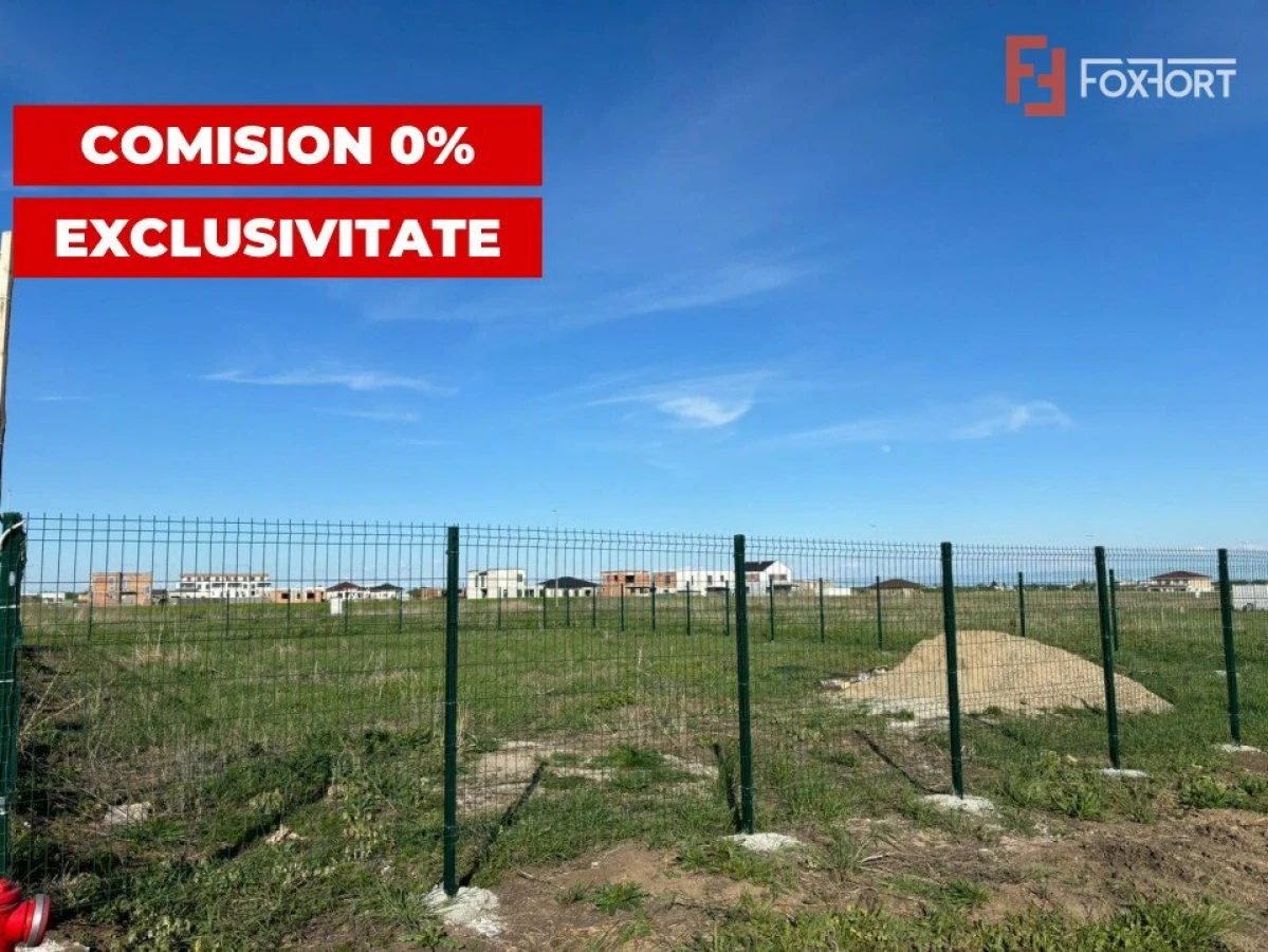 Teren intravilan 540 mp cu toate utilitatile, zona Metro 2 - 2