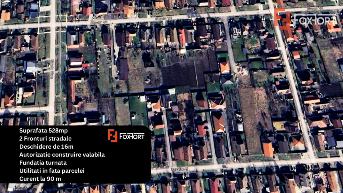 COMISION 0% Teren de vanzare, Sacalaz - Autorizatie de construire valabil - 2