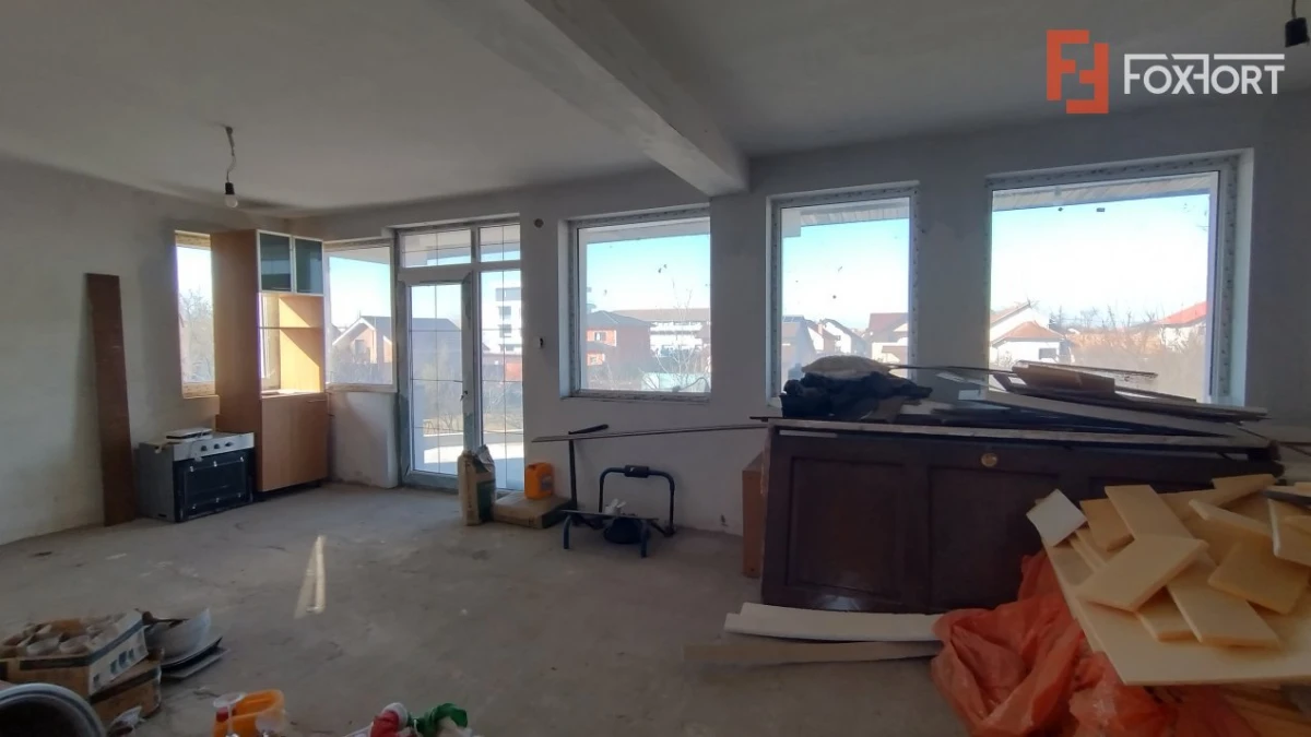 COMISION 0% Casa individuala 8 camere, Sacalaz - Pivnita, teren 1198 mp, asfalt - 10