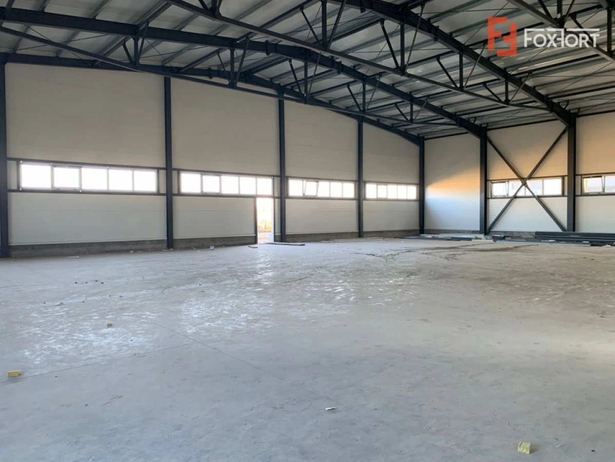 Hala industriala 600 mp, curte 1398 mp, parcare, toate utilitatile - Ghiroda - 3