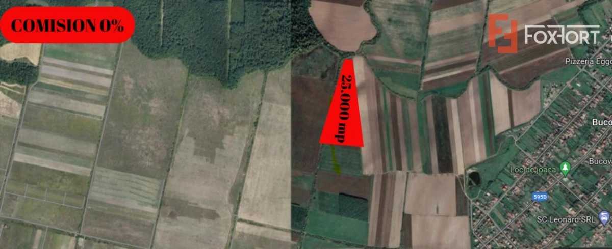 COMISION 0% Teren extravilan Mosnita in zona de Padurea Bistra - 25.000 mp - 3