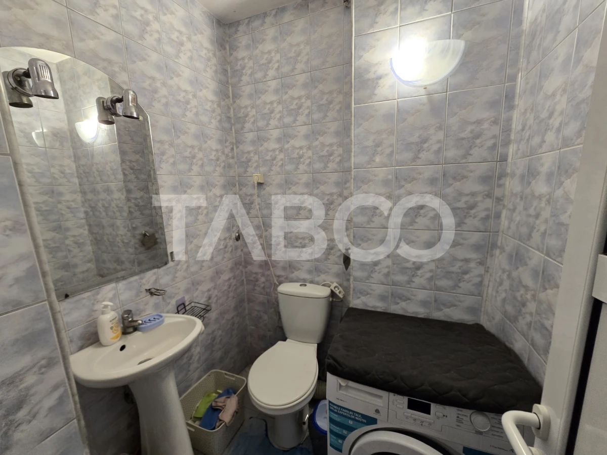 Apartament decomandat de vanzare 3 camere 2 bai pivnita Turnisor Sibiu - 6