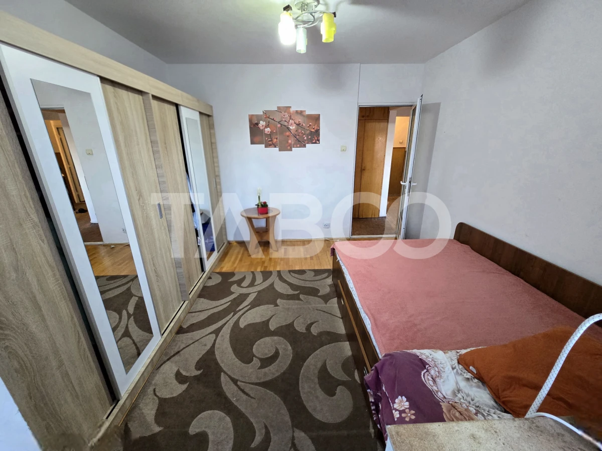 Apartament decomandat de vanzare 3 camere 2 bai pivnita Turnisor Sibiu - 3