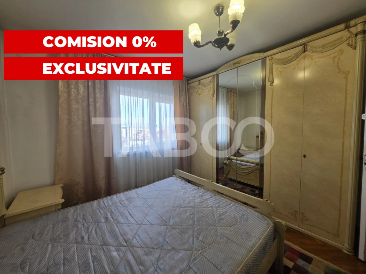 COMISION 0 Apartament 2 camere de vanzare cu 52mp balcon Strand Sibiu - 1