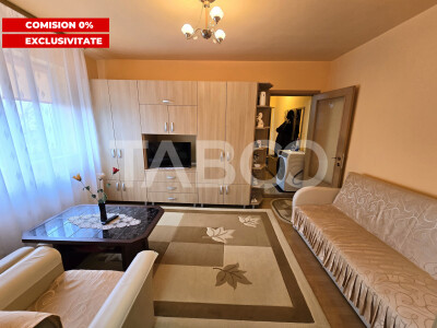 Apartament 2 camere mobilat utilat Mihai Viteazul Sibiu Comision 0