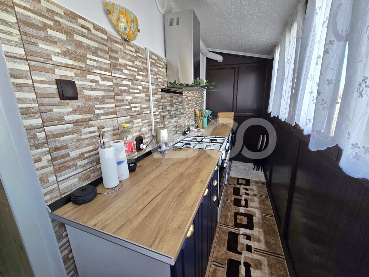 Apartament de vanzare 3 camere balcon mobilat totul nou Mihai Viteazul - 8