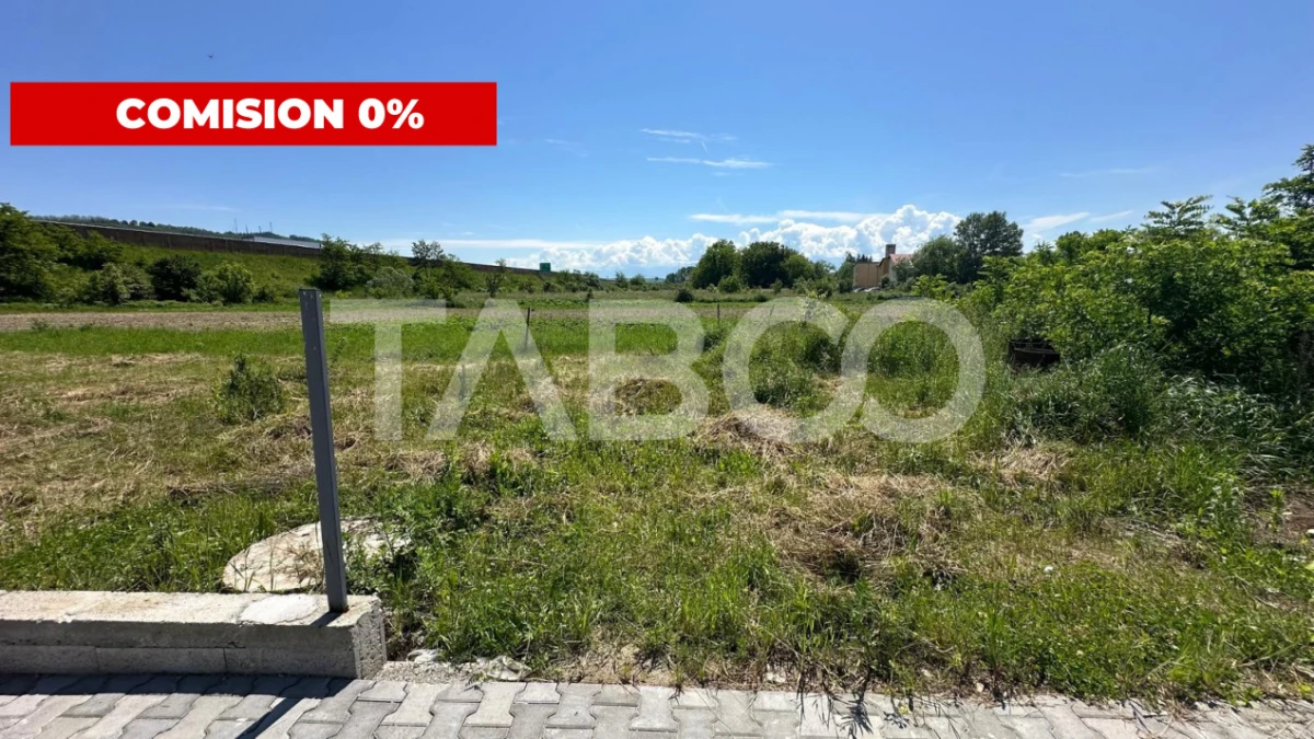 Teren de vanzare intravilan 890 mp COMISION 0% zona Lazaret Sibiu - 2