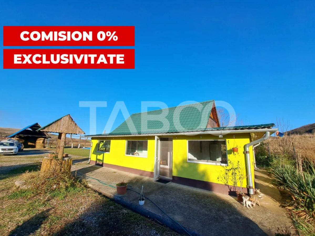 COMISION 0 - Casa cu 4000 mp teren piscina zona retrasa in Casolt - 3