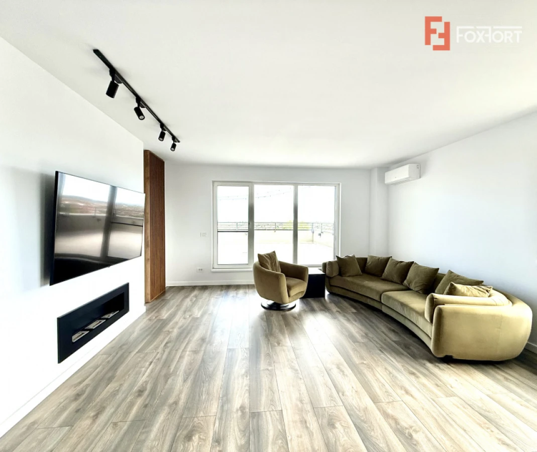 Penthouse superb cu 3 camere de inchiriat - zona Aradului - 3