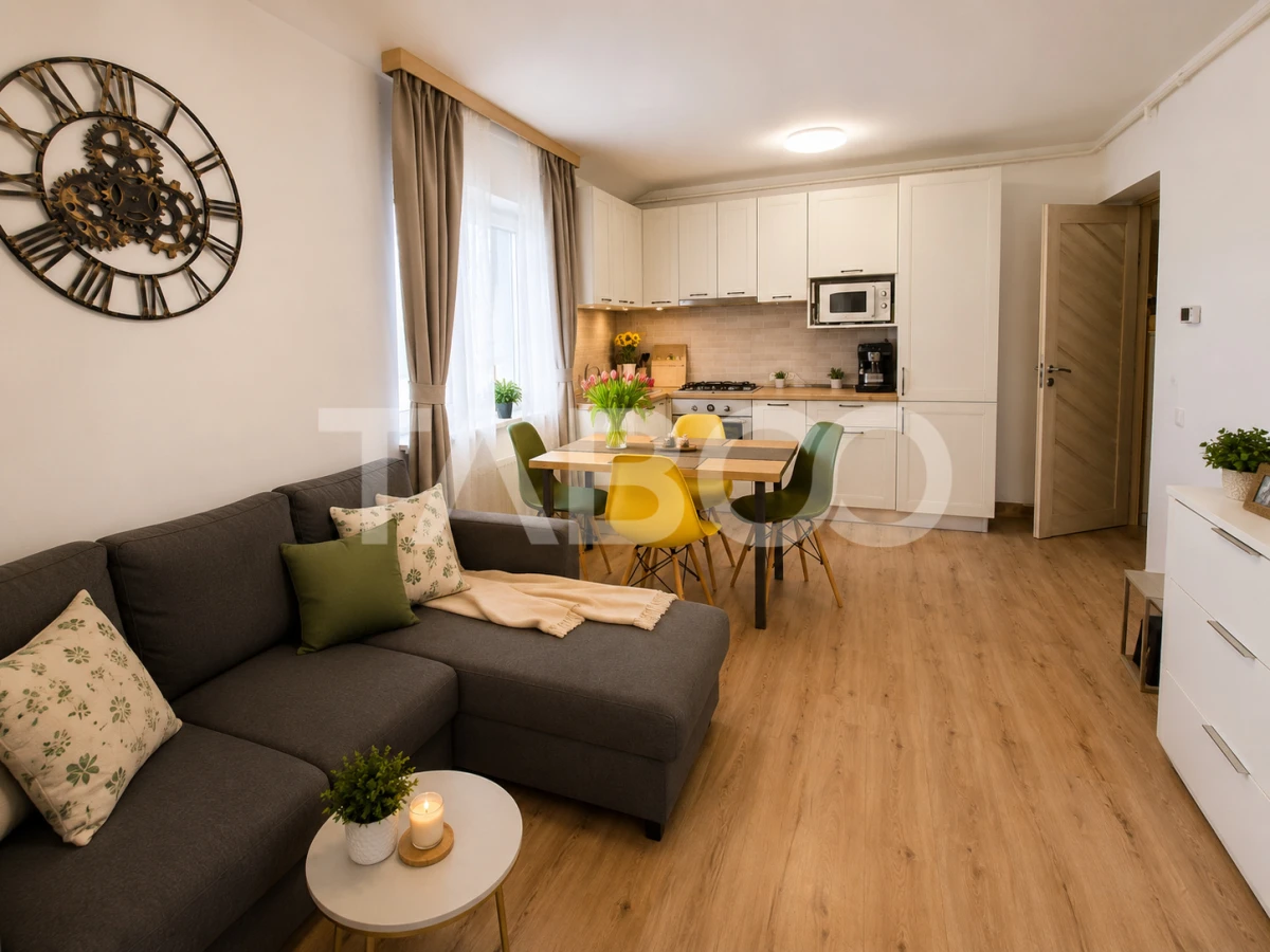 Apartament 3 camere 55 mpu curte 40 mp Arhitectilor Sibiu - 1