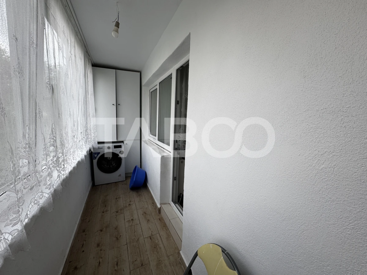 COMISION 0-Apartament renovat complet 3 camere balcon Rahovei Sibiu - 8