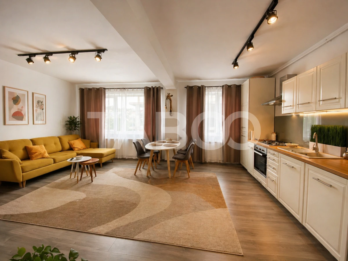 Apartament 2 camere etaj 1 parcare subterana cartier Borhanci - 3
