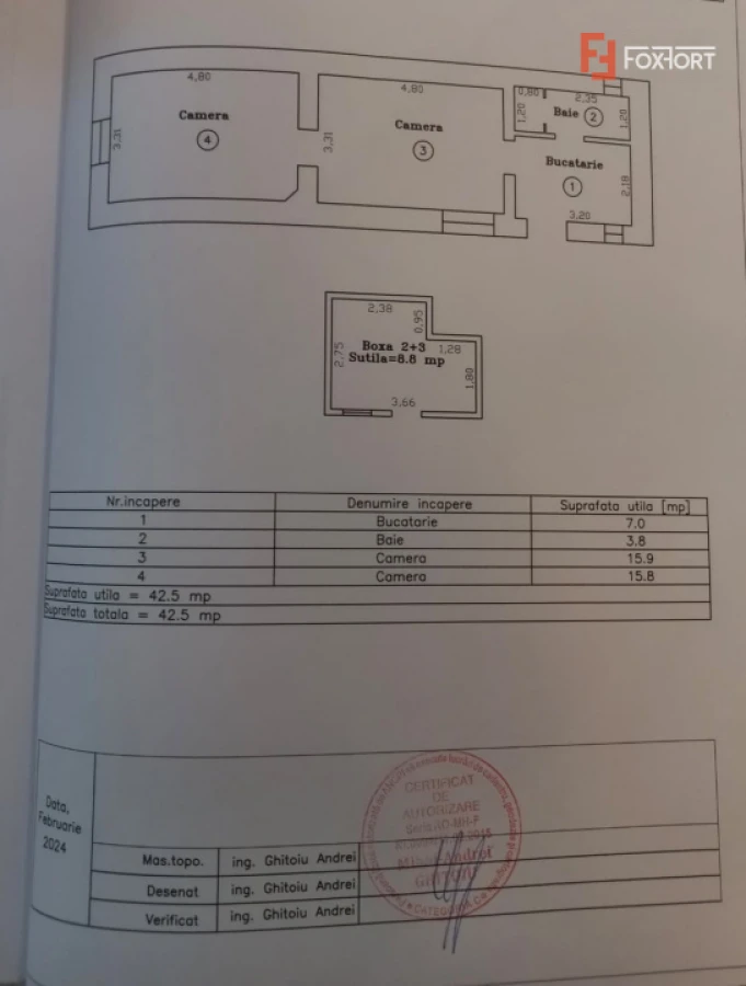 Apartament 2 camere, renovat complet, curte comuna - Timocului Saguna - 7