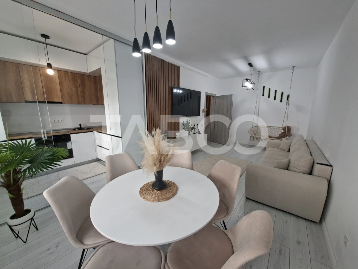 Apartament modern aflat la prima inchiriere 2 camere Mandra Sibiu - 3