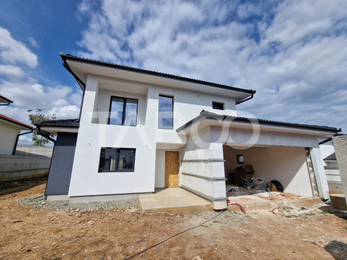 Casa individuala de vanzare 5 camere garaj teren liber 170mp Selimbar - 1