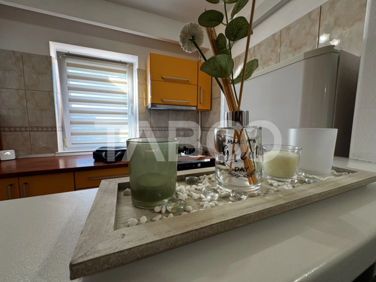 Apartament renovat decomandat cu 2 camere 51 mpu 2 balcoane Sibiu - 8