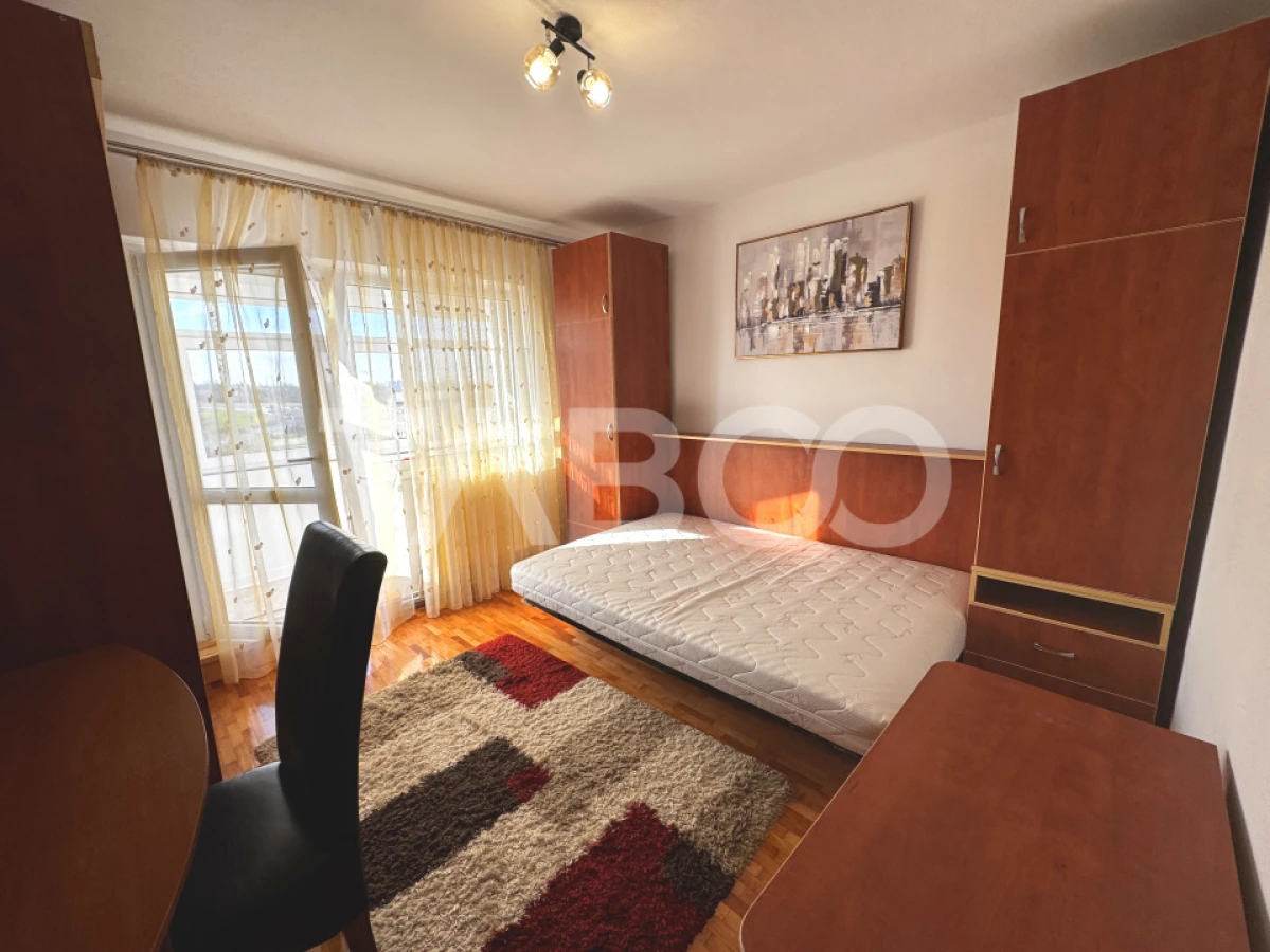 Apartament renovat decomandat cu 2 camere 51 mpu 2 balcoane Sibiu - 3