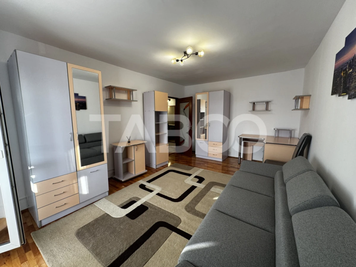 Apartament renovat decomandat cu 2 camere 51 mpu 2 balcoane Sibiu - 1