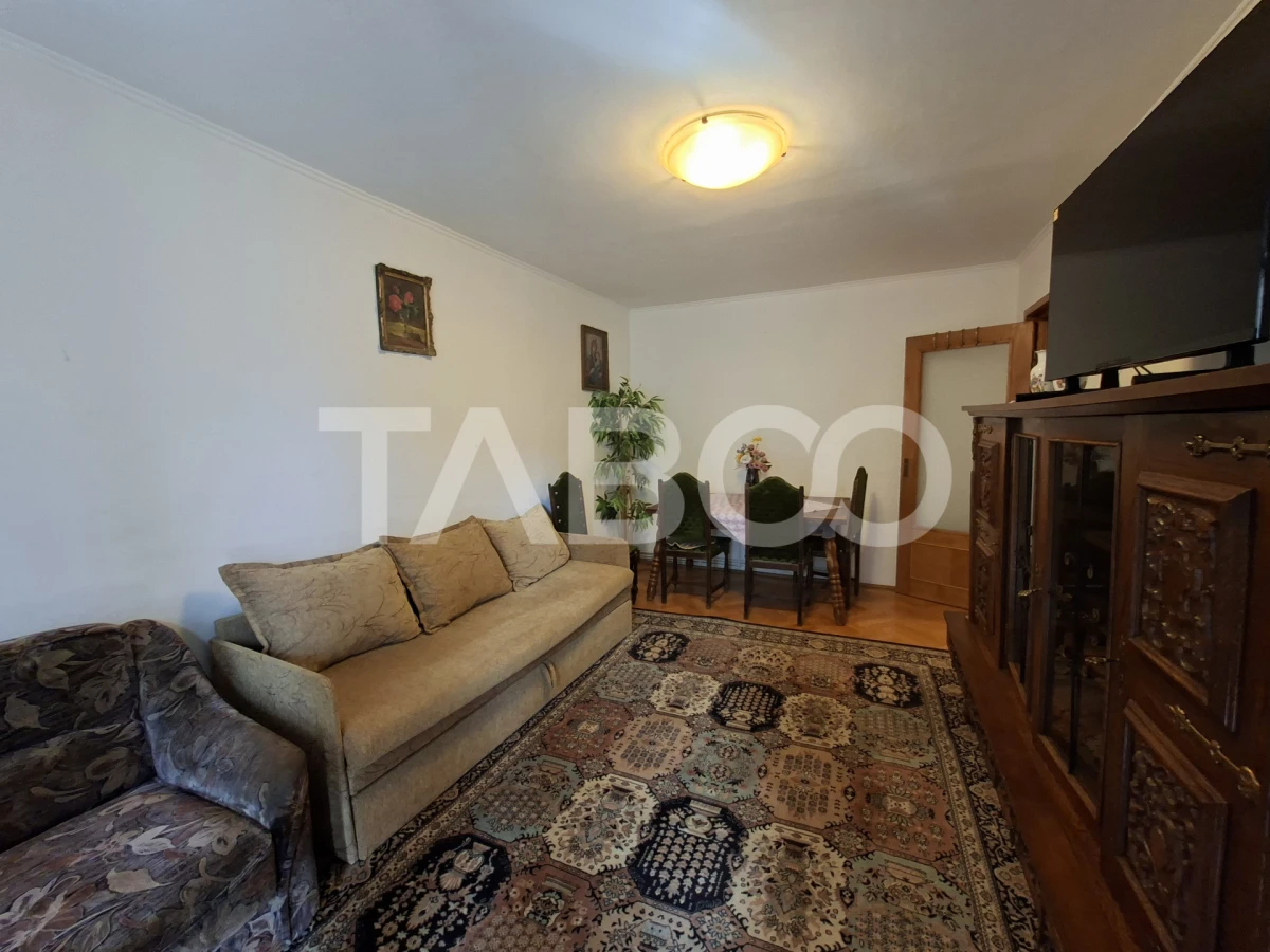 Apartament 3 camere etaj 1 de inchiriat zona Scoala de Inot Sibiu - 2
