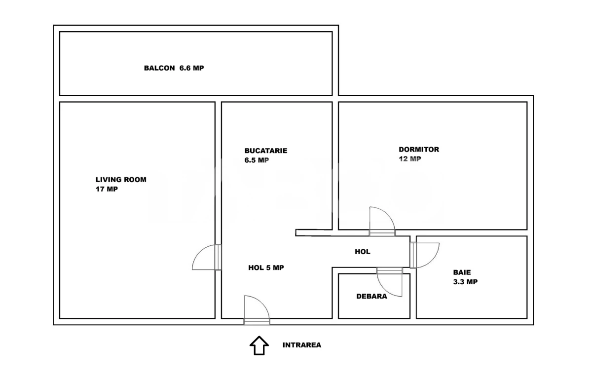 Apartament decomandat de vanzare 2 camere balcon lift Mihai Viteazul - 3