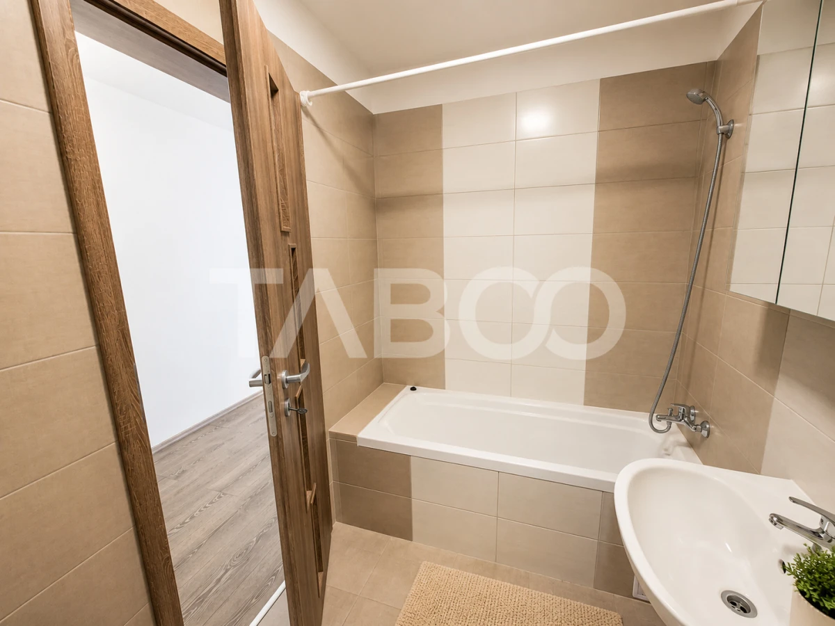 Apartament de închiriat 3 camere balcon parcare Magnolia Sibiu - 8