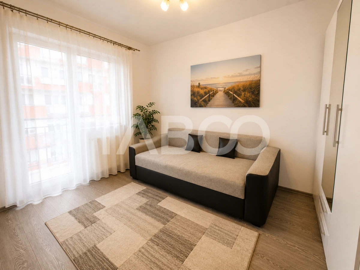 Apartament de închiriat 3 camere balcon parcare Magnolia Sibiu - 7