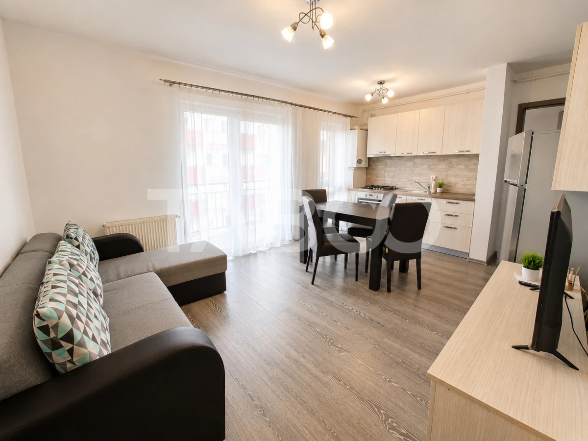 Apartament de închiriat 3 camere balcon parcare Magnolia Sibiu - 2