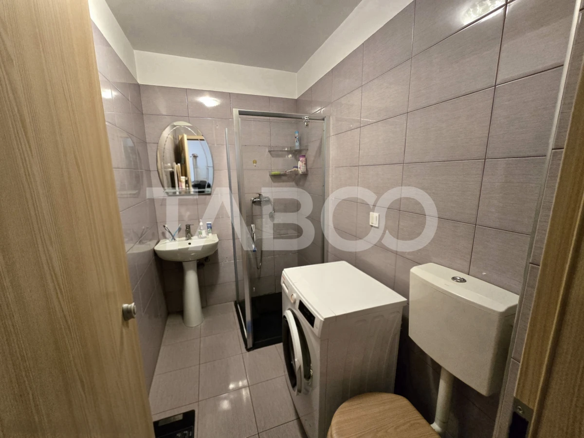Apartament 2 camere mobilat utilat balcon si parcare in Magnolia Sibiu - 7