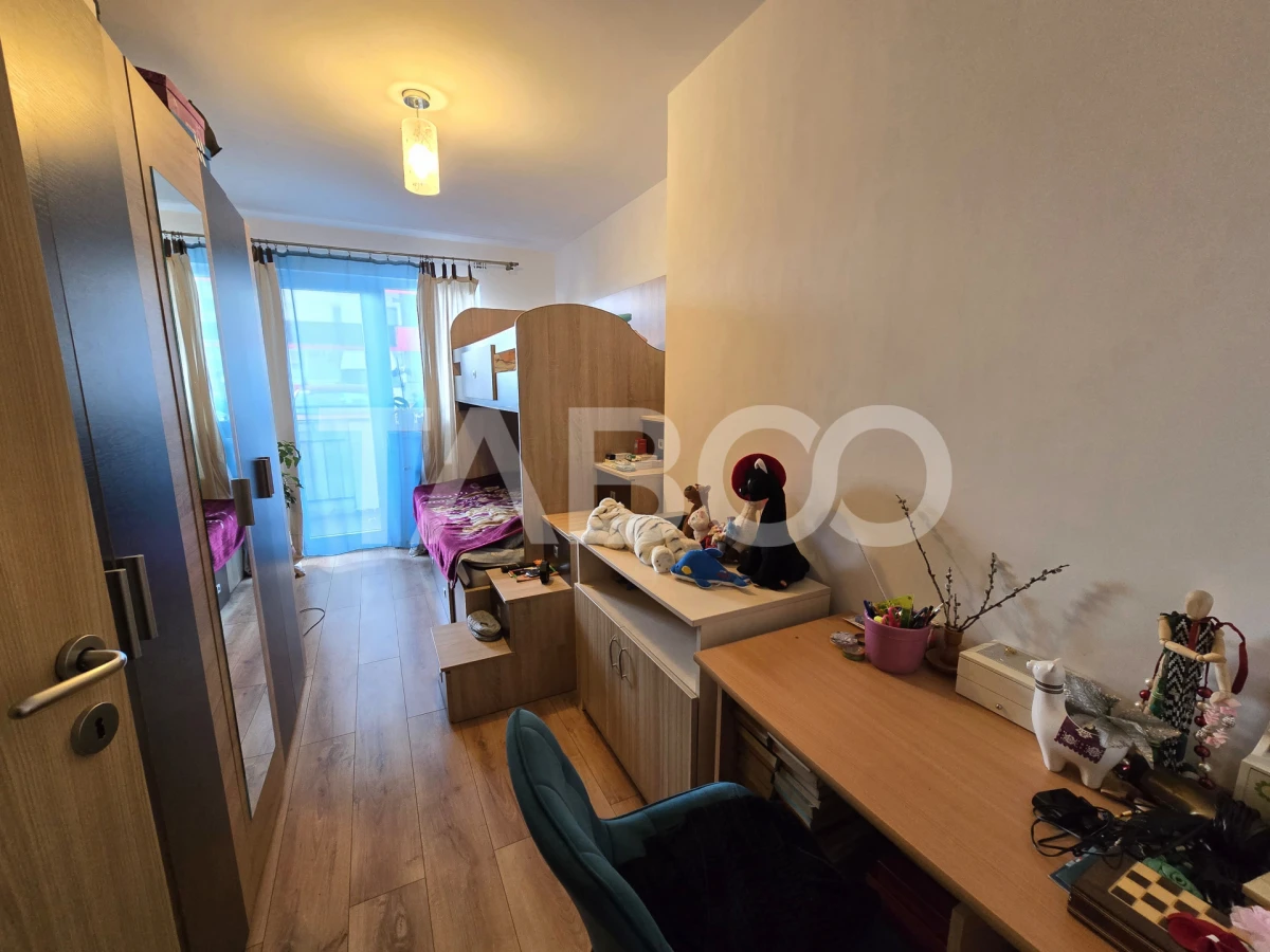 Apartament 2 camere mobilat utilat balcon si parcare in Magnolia Sibiu - 5