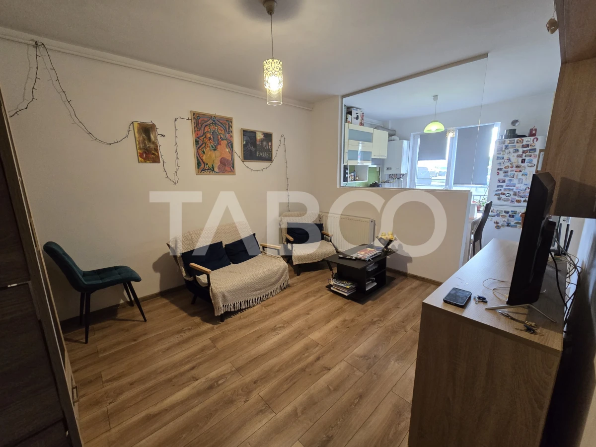 Apartament 2 camere mobilat utilat balcon si parcare in Magnolia Sibiu - 3