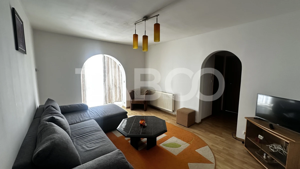 Apartament de inchiriat 2 camere mobilate utilate zona Centrala - 1