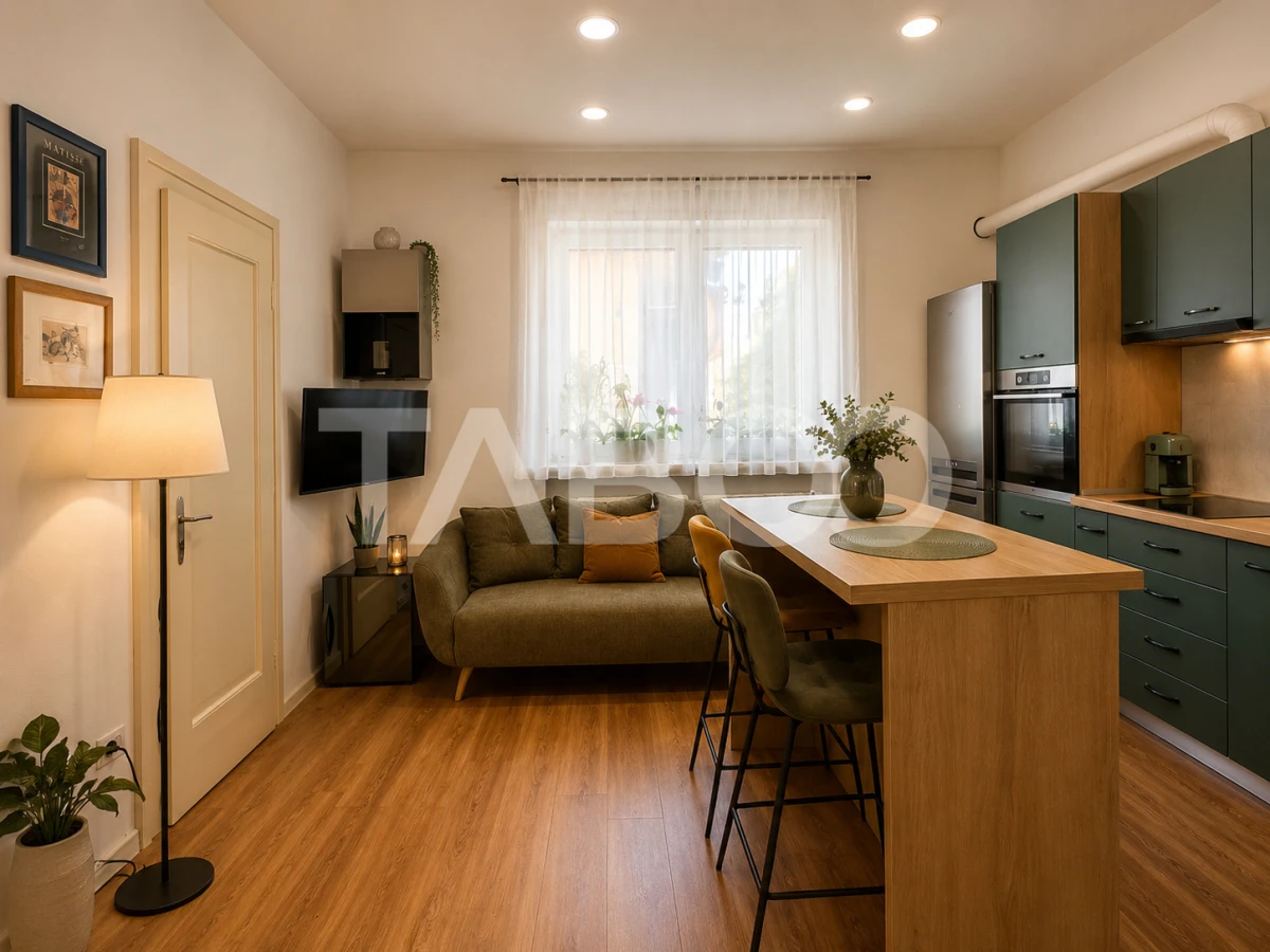 Apartament la casa de vanzare 2 camere - curte comuna cu 3 vecini - 10
