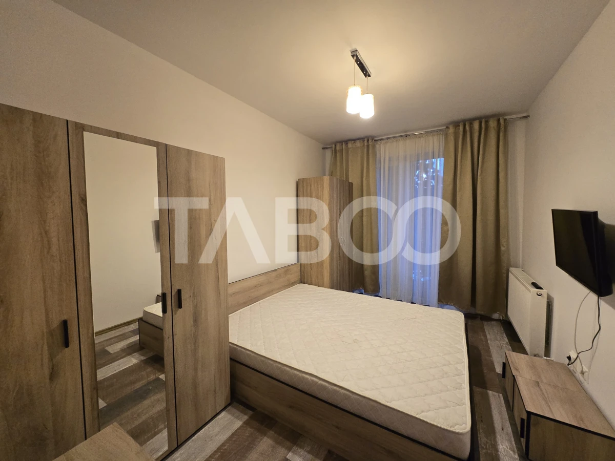 Apartament 2 camere de inchiriat 38mp cu balcon City Residence Sibiu - 5