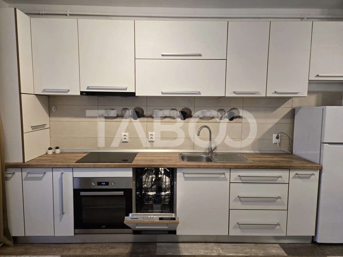 Apartament 2 camere de inchiriat 38mp cu balcon City Residence Sibiu - 4