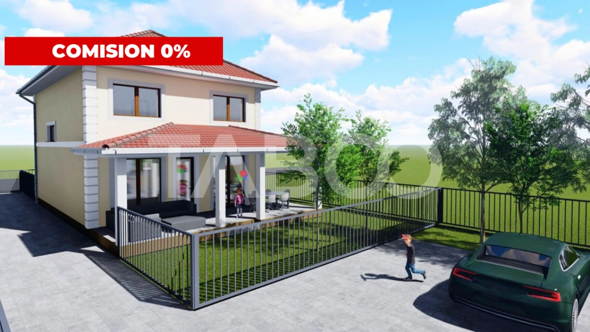 Casa de vanzare cu 4 camere - individuala Selimbar - 1