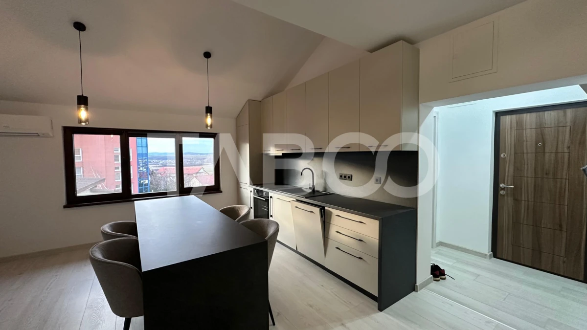 Apartament 3 camere prima inchiriere 72 mpu zona Strand Sibiu - 1