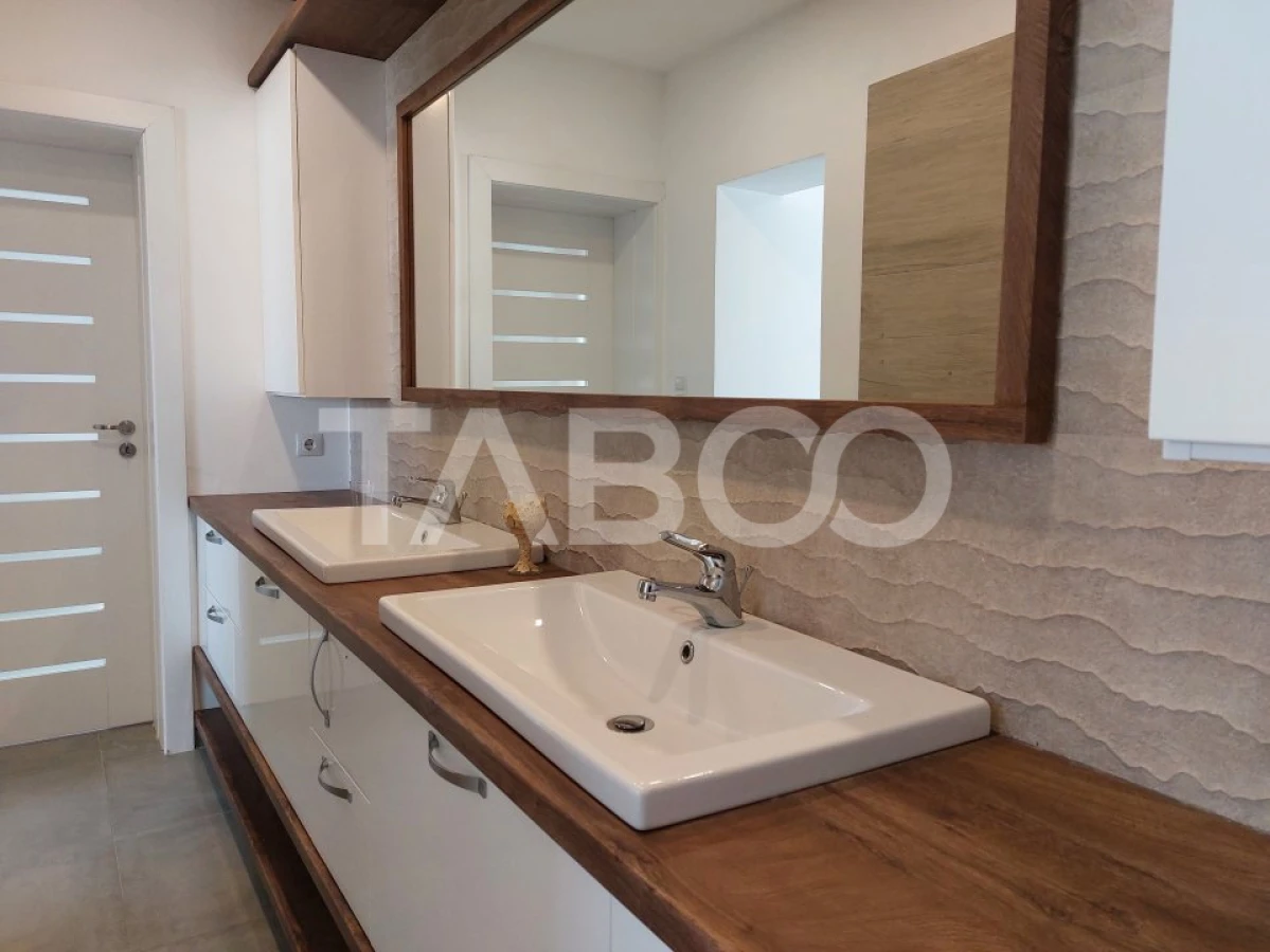 Casa de inchiriat cu 5 camere si 780 mp gradina langa padure in Sibiu - 9