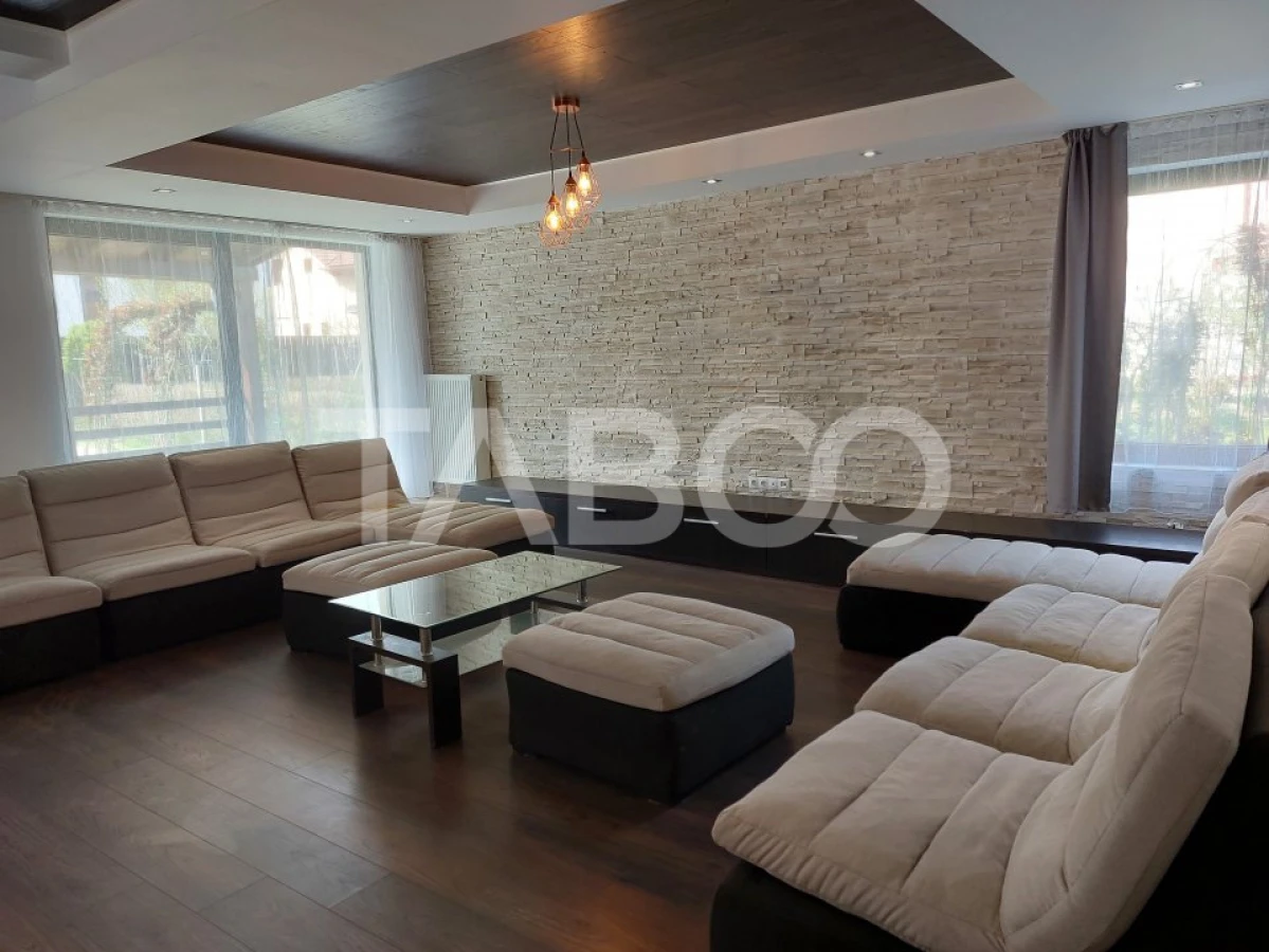 Casa de inchiriat cu 5 camere si 780 mp gradina langa padure in Sibiu - 8