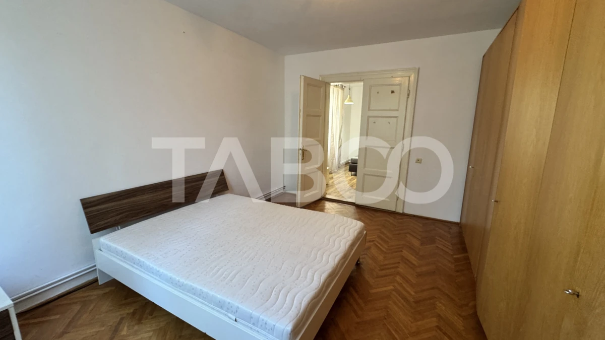 Apartamanet 3 camere de inchiriat mobilat utilat 100 mpu CENTRAL Sibiu - 7