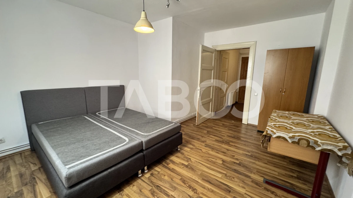 Apartamanet 3 camere de inchiriat mobilat utilat 100 mpu CENTRAL Sibiu - 6