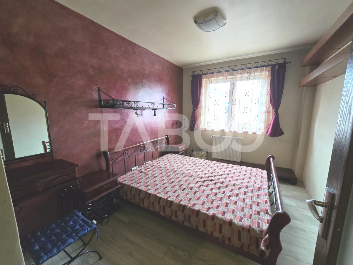Apartament 2 camere etaj 3 mobilat utilat parcare lift Terezian Sibiu - 4