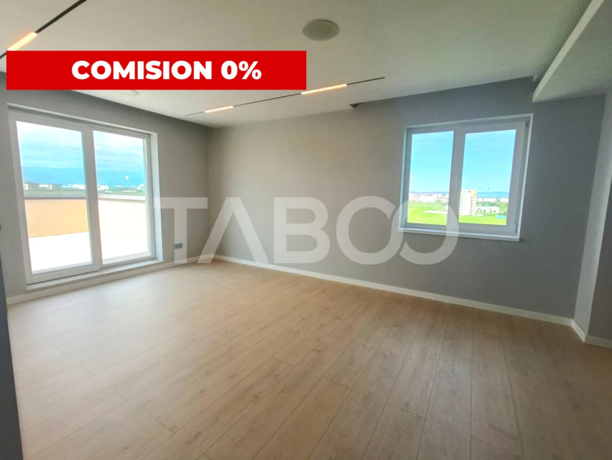 Penthouse spatios cu terase 197 mp si loc de parcare -predare la cheie - 1