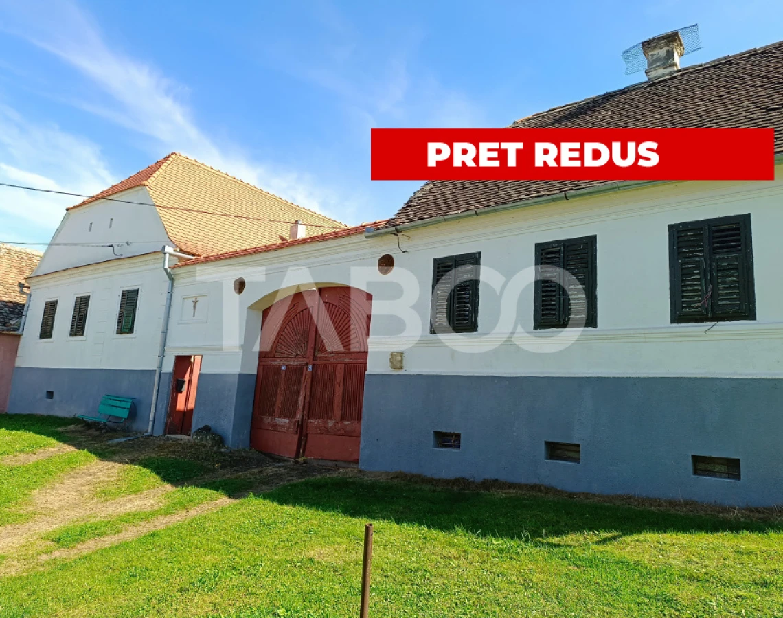 Casa saseasca plina de istorie de vanzare in satul Nou judetul Sibiu - 1