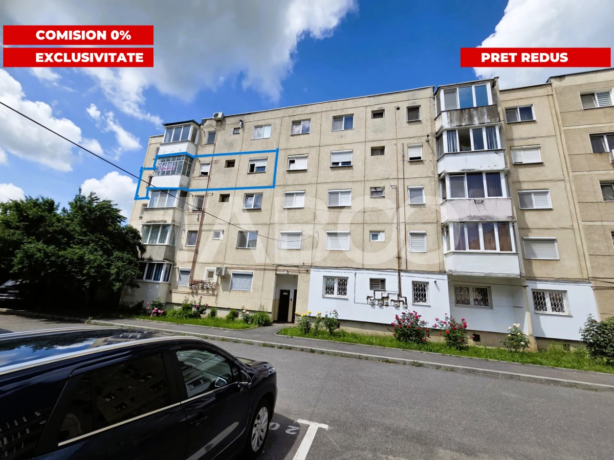 Apartament 3 camere semidecomandat 70 mp zona Bd Unirii etaju 3 - 1