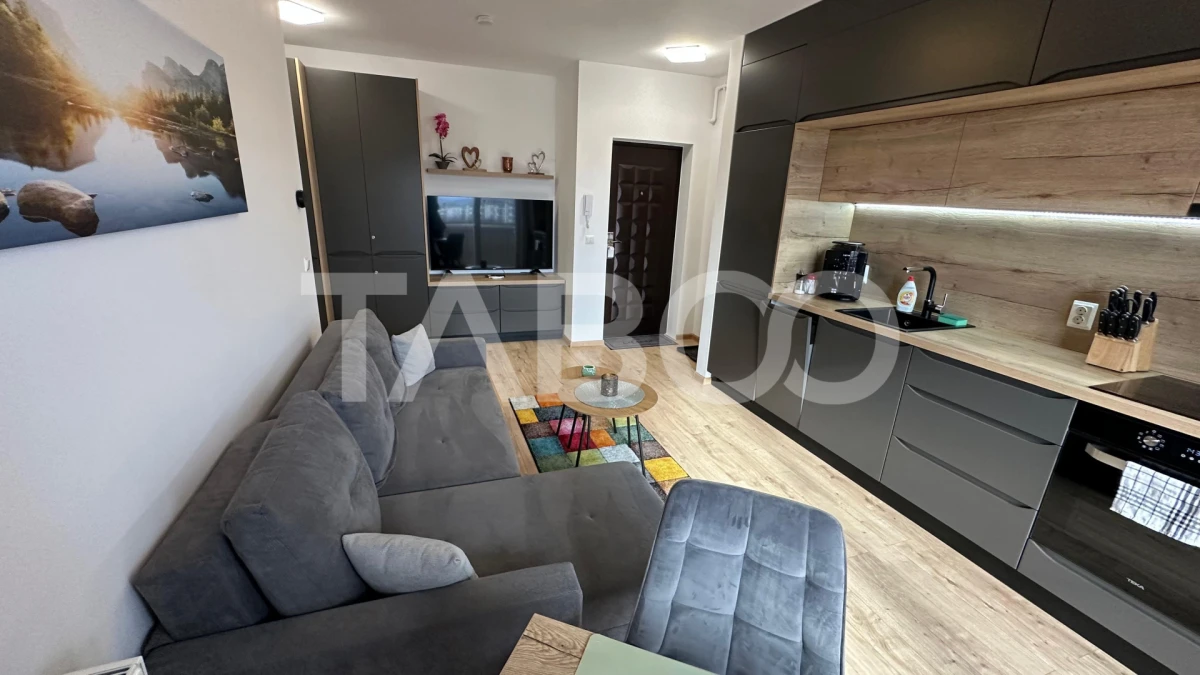 Apartament 2 camere loc de parcare bloc cu lift balcon Turnisor Sibiu - 10