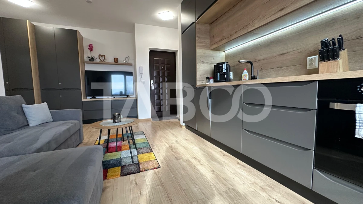 Apartament 2 camere loc de parcare bloc cu lift balcon Turnisor Sibiu - 7