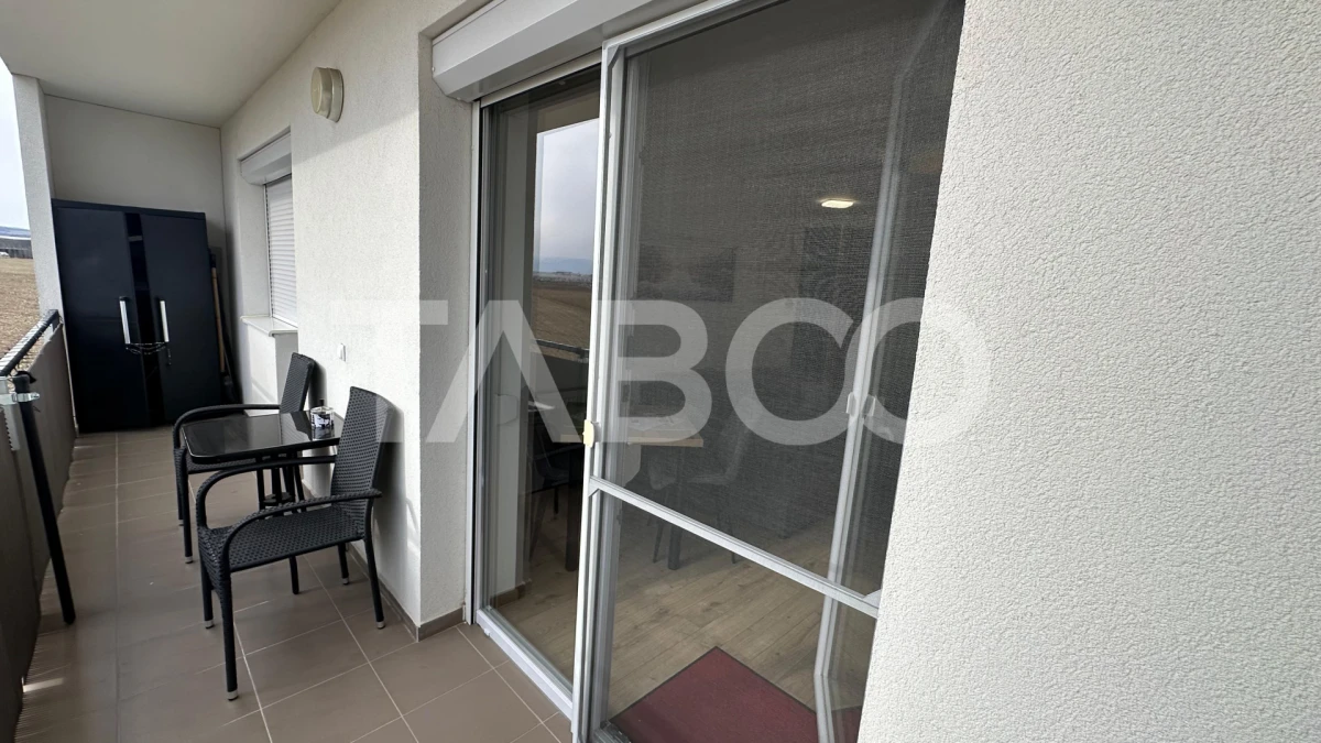Apartament 2 camere loc de parcare bloc cu lift balcon Turnisor Sibiu - 5