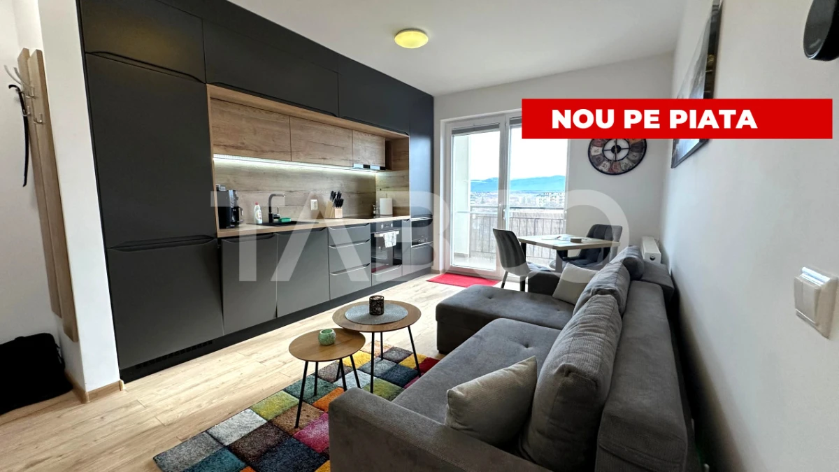 Apartament 2 camere loc de parcare bloc cu lift balcon Turnisor Sibiu - 4
