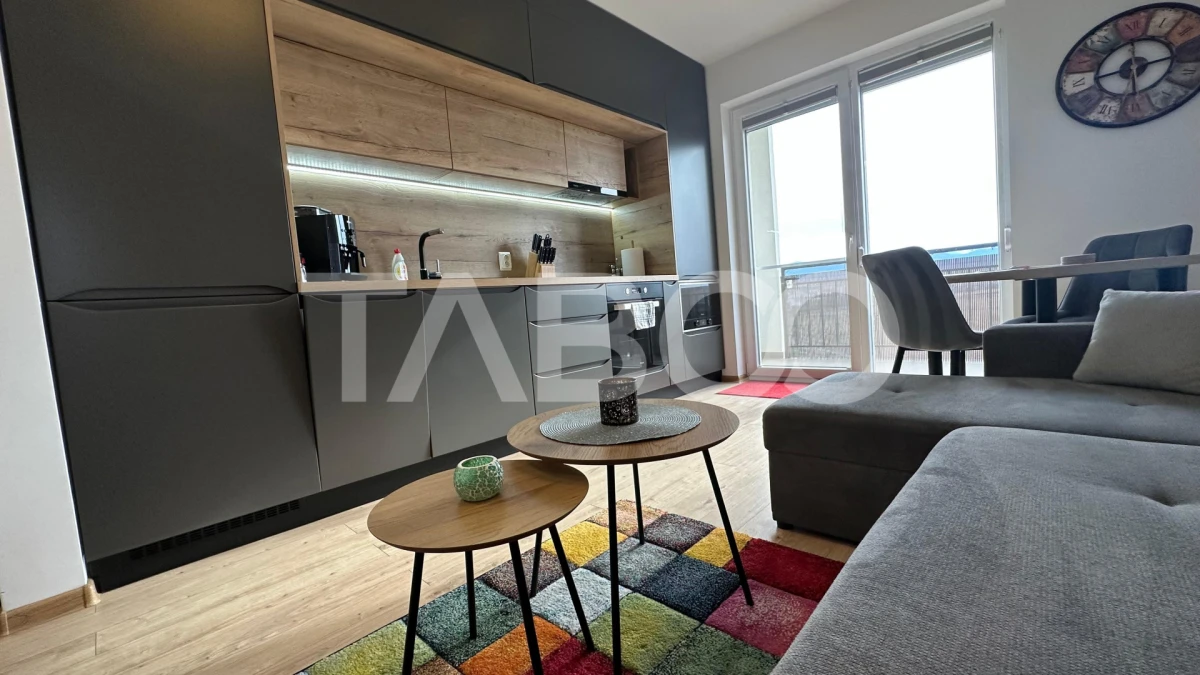 Apartament 2 camere loc de parcare bloc cu lift balcon Turnisor Sibiu - 2