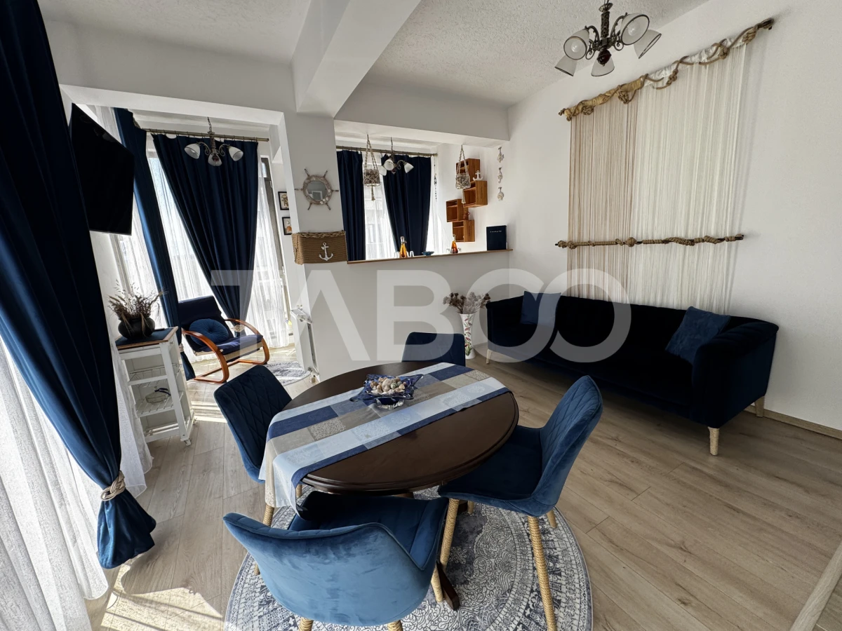 Apartament etaj intermediar 3 camere 2 bai 62 mpu Doamna Stanca Sibiu - 2
